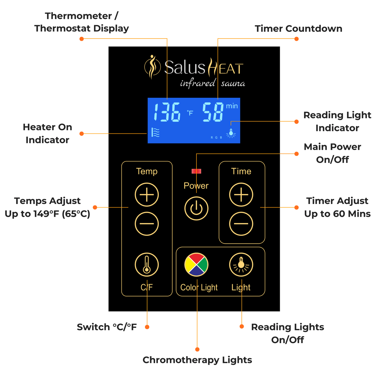 Garner-901VS 1 Person Outdoor Far Infrared Sauna | Fir Model Hot Offer